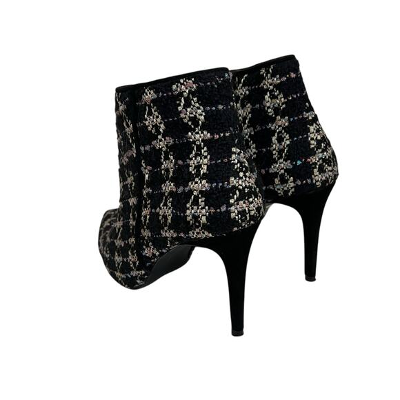 Anaki Suzanne Tweed Booties Size 40 EU - Picture 5 of 12